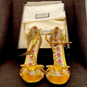Gucci high heels sandals